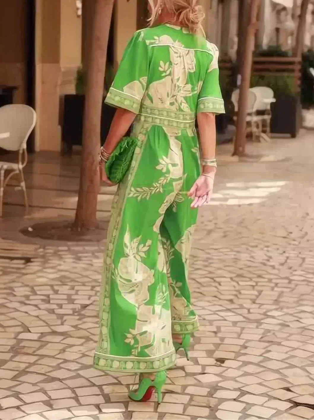 Elegant Floral Jumpsuit