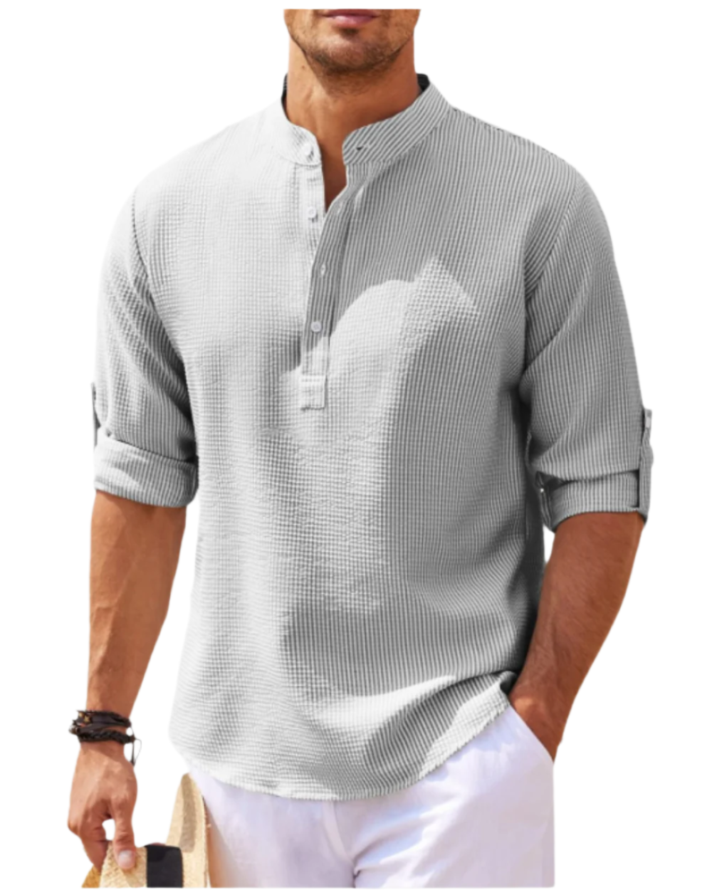 Long-Sleeve Polo Shirt