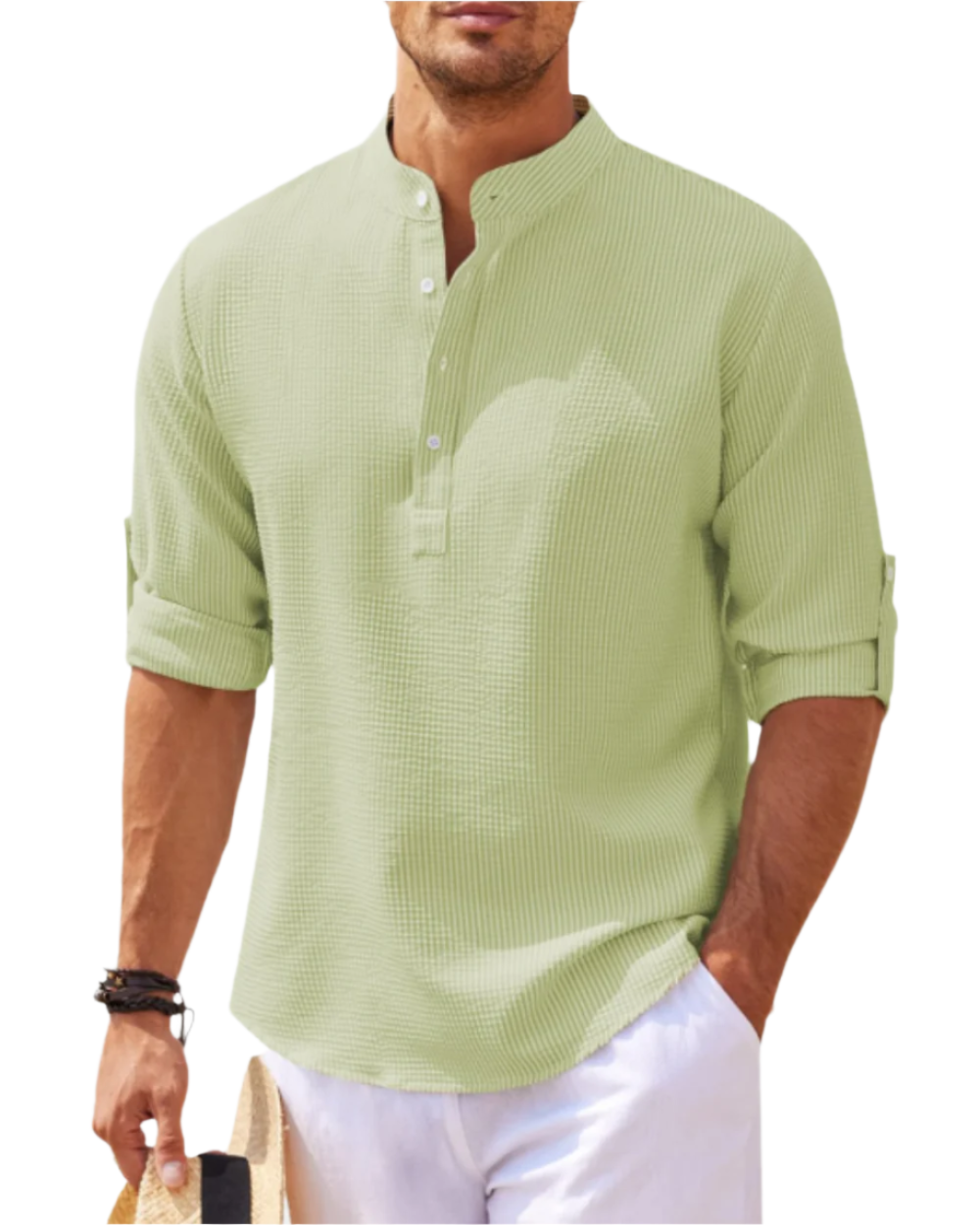 Long-Sleeve Polo Shirt