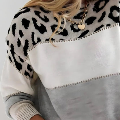 Kate | Leopard Print Casual Sweater