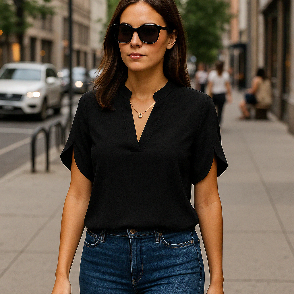 Luxe Regina™ – Elegant Blouse