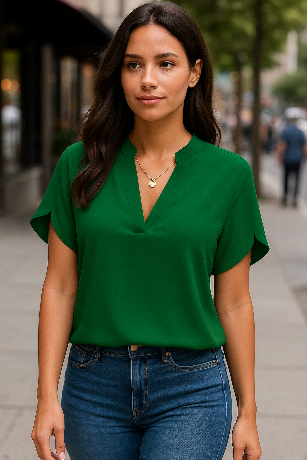Luxe Regina™ – Elegant Blouse