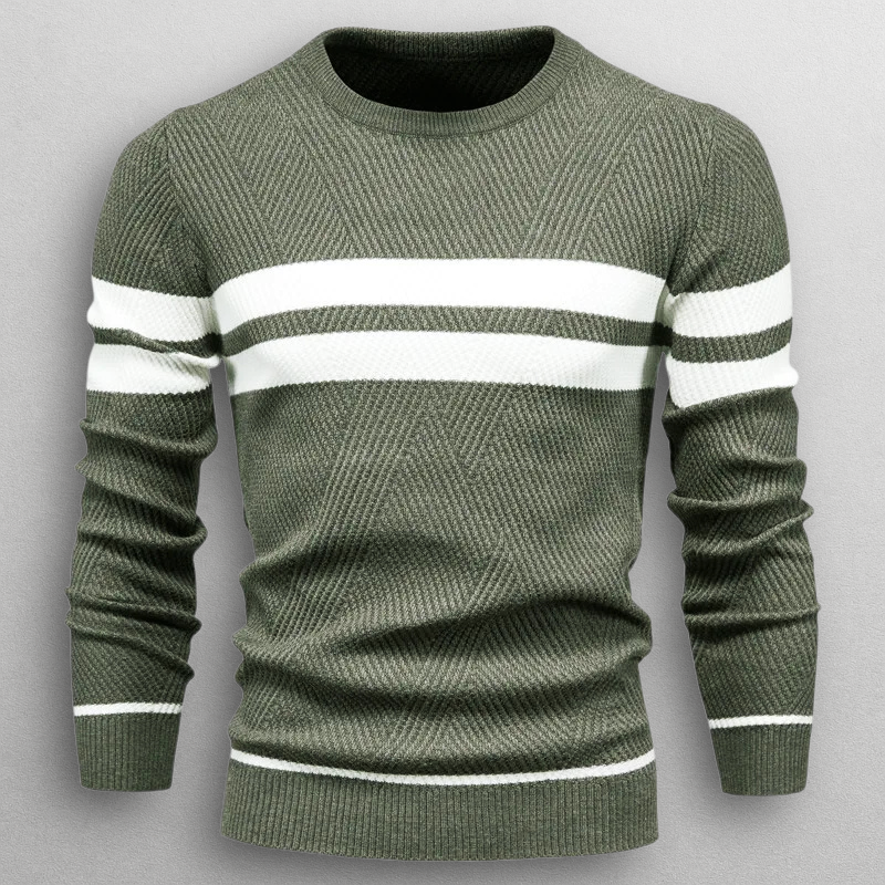 Steve– Striped Sweater
