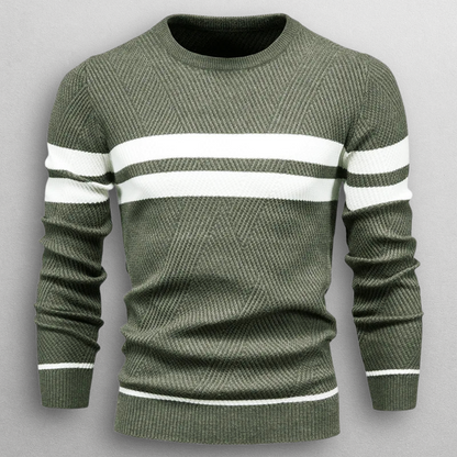 Steve– Striped Sweater
