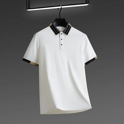 Luxe Regina™ | Polo Shirt with Contrasting Details