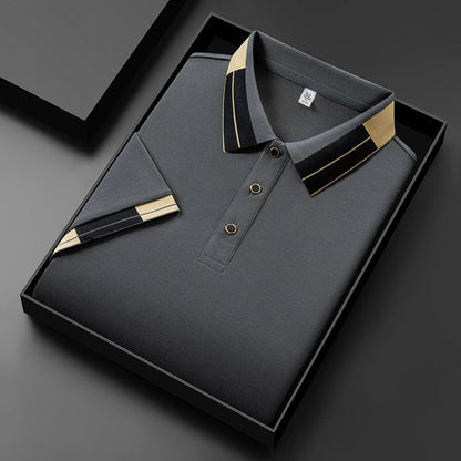 Luxe Regina™ | Polo Shirt with Contrasting Details