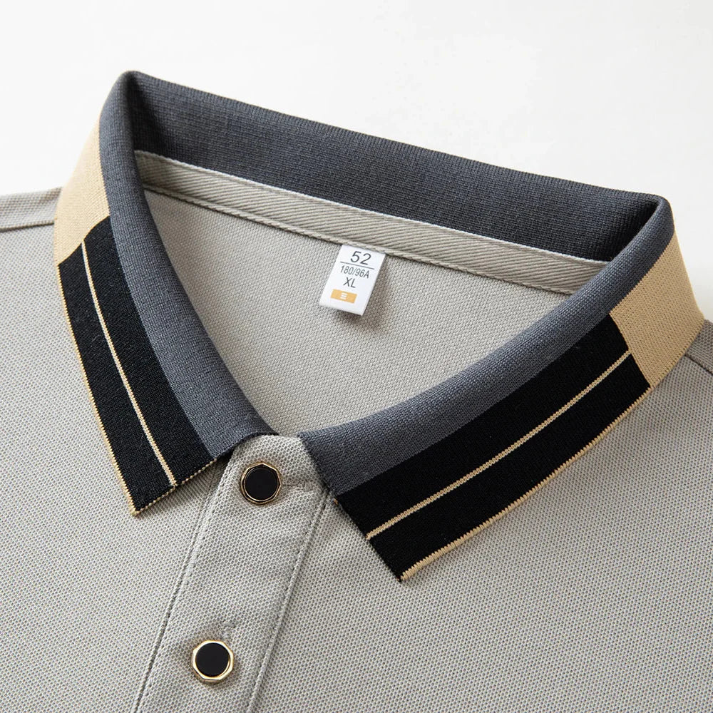 Luxe Regina™ | Polo Shirt with Contrasting Details