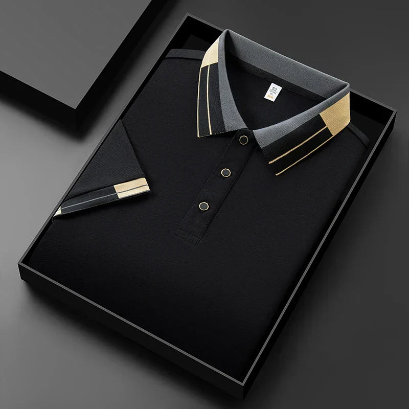 Luxe Regina™ | Polo Shirt with Contrasting Details