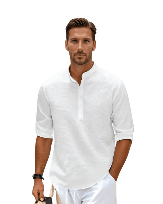 Long-Sleeve Polo Shirt