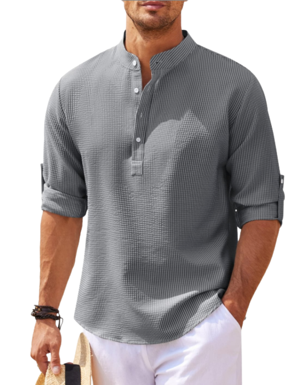 Long-Sleeve Polo Shirt