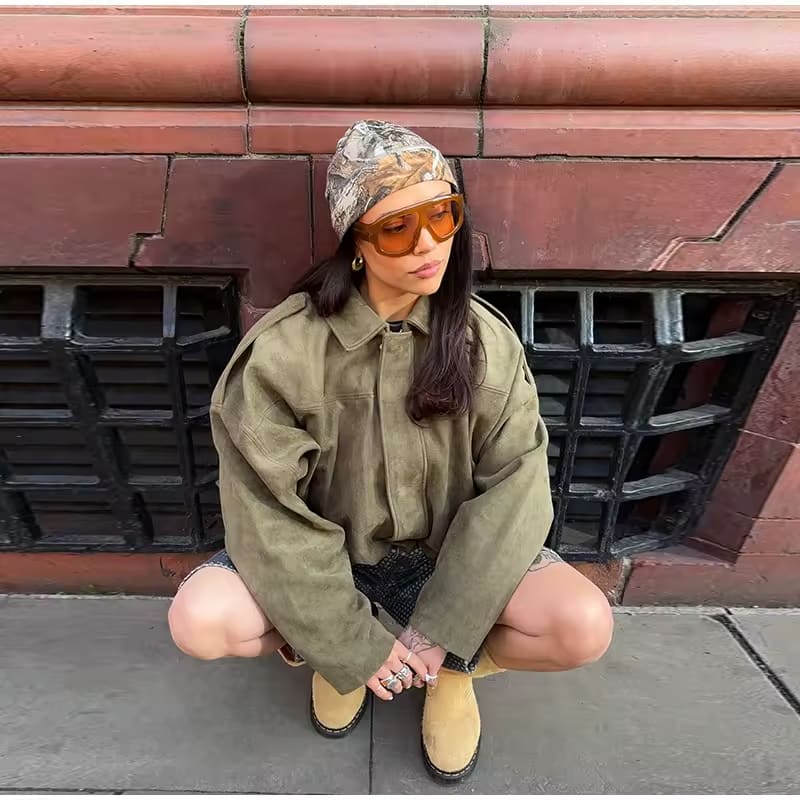 Luxe Regina™ – The Iconic Bomber Jacket