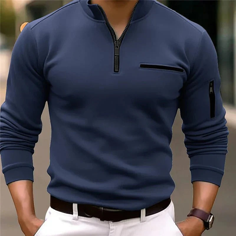 Mike | Long sleeve polo